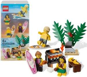 LEGO Minifigure Beach Accessory Pack - (NEW, Factory Sealed)