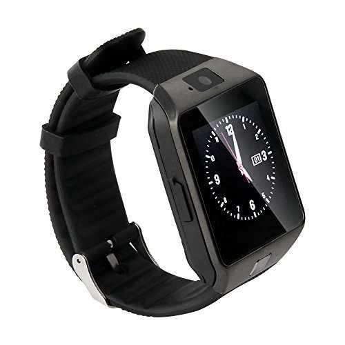 Smartphone Wrist Watch - SIM CARD, Bluetooth, Camera, Sleep Monitor, SD Card, MP3 etc,Touch Screen.