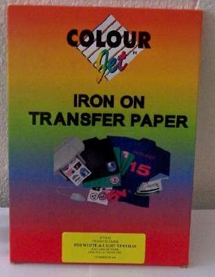 Soft Transfer paper for light/white fabrics for inkjet