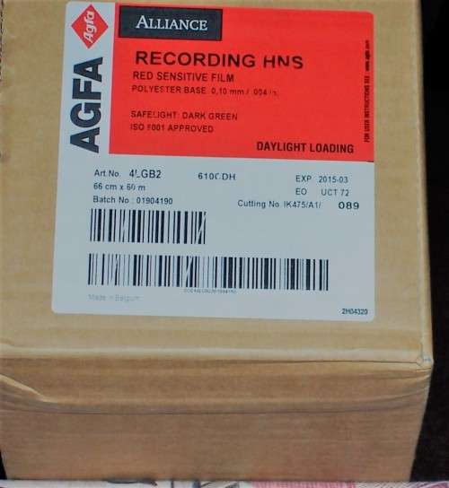 AGFA Recording HNS Imagesetting Film 660mm x 60m roll