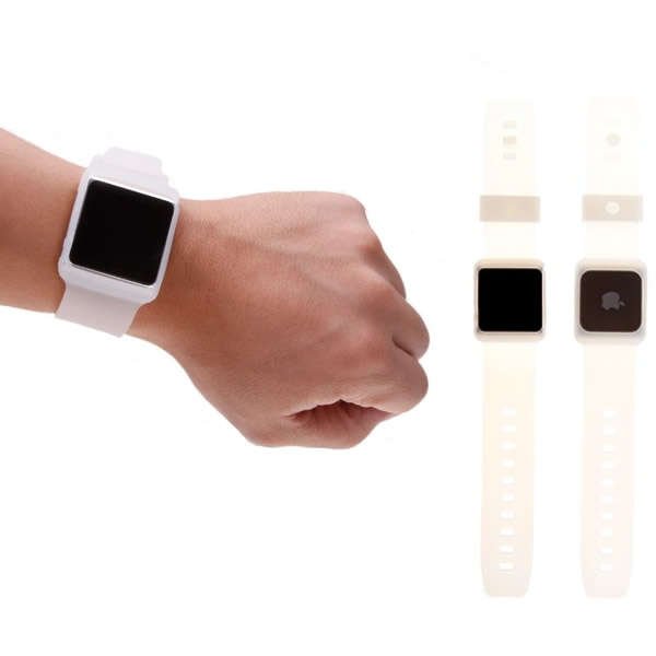 Silicone Watch Band for iPod Nano 6 (White)