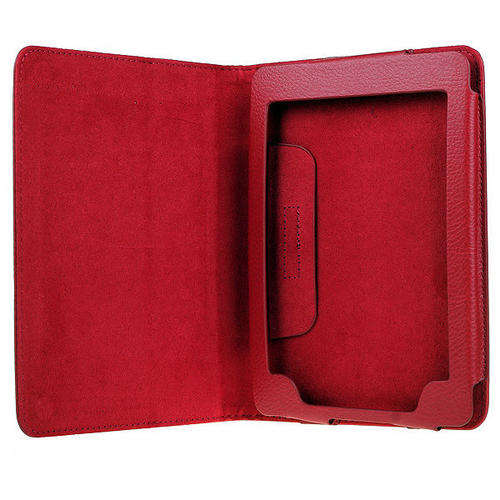 Flip Case Cover for Amazon Kindle Touch (Red)