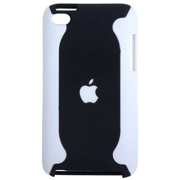 Hard Case For Apple iPod Touch 4 (White/Black)