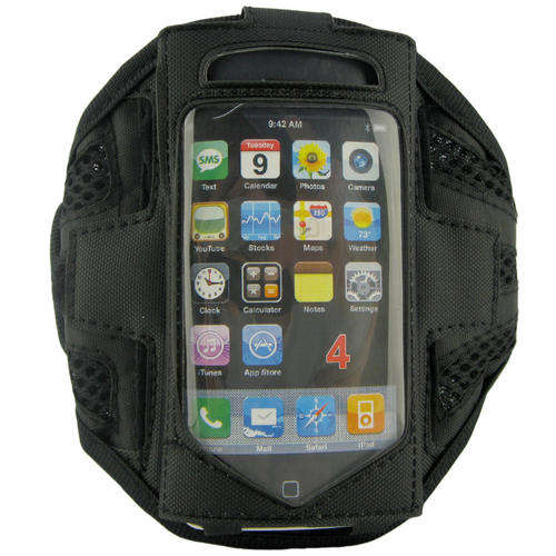 Gym Sport Armband Case for iPhone 2G/3G/3Gs/4G & iPod Touch (Black)