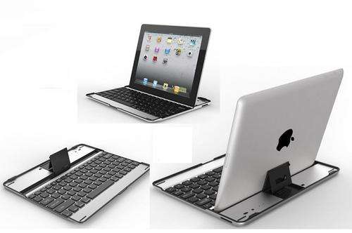 Wireless Bluetooth 3.0 Aluminium Alloy Keyboard For iPad 2 / iPad 3