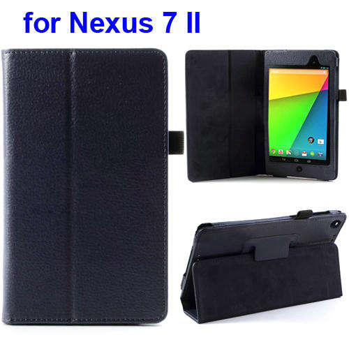 Flip Stand Case For Google Nexus 7 II 2013 (Dark Blue)