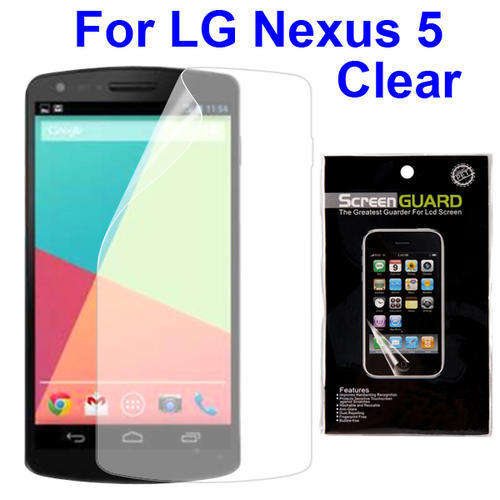 Lcd Screen Protector  for Google Nexus 5 (Clear)