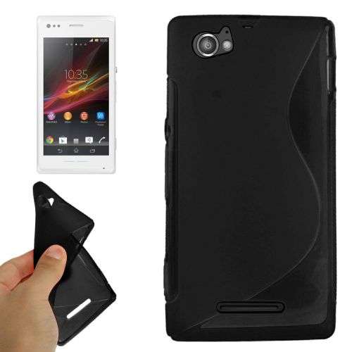 TPU Case For Sony Xperia M C1904/C1905 (Black)