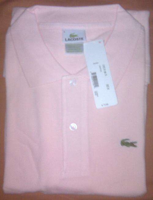 LACOSTE POLO SHIRT "FLAMINGO" (MEDIUM)
