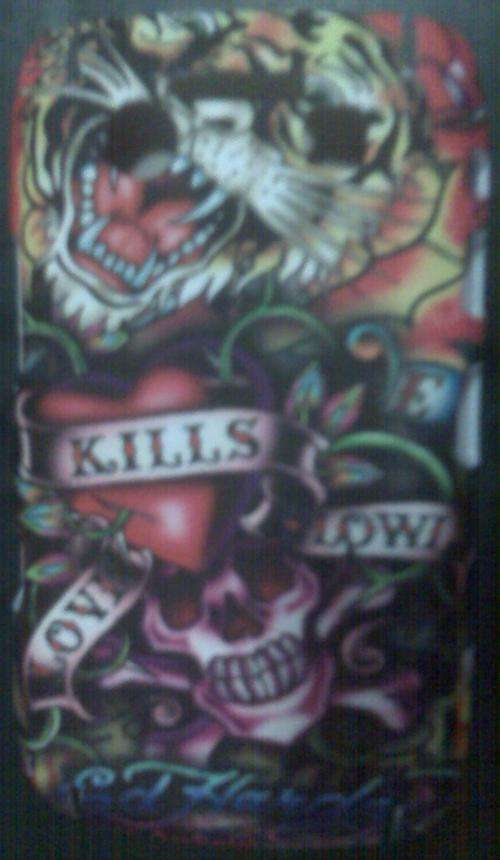 9700 ED HARDY DESIGN SNAP ON COVERS