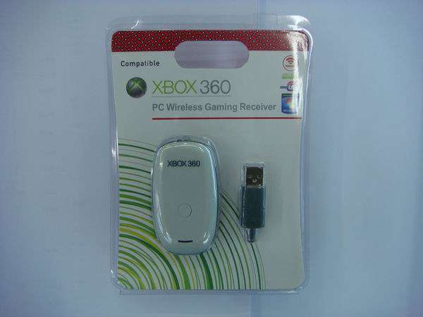 XBOX 360 PC WIRELESS GAMING RECEIVER (WHITE)