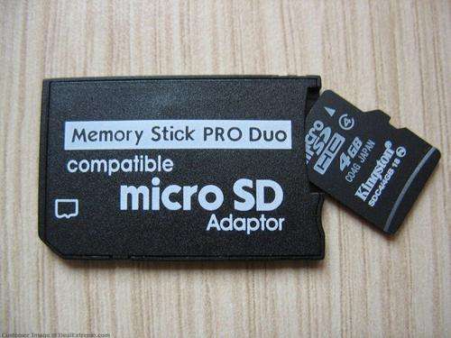 Micro SD to MS Pro Duo Adapter