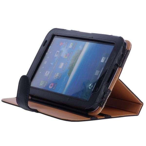 Flip Case for Samsung Galaxy Tab P1000 (Black)