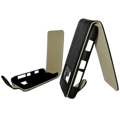 Flip Leather Case Cover for Nokia N8 (Black)