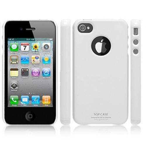 SGP iPhone 4 Case Ultra Thin (White)