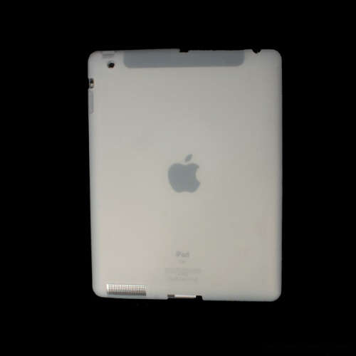 Silicone Case  For Apple iPad 2 (White)