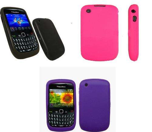3 x Silicone Case for Blackberry 8520/9300 "Only R50"