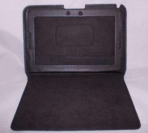 (Priced To Go) Flip Case + Screen Protector for Blackberry PlayBook (Black)