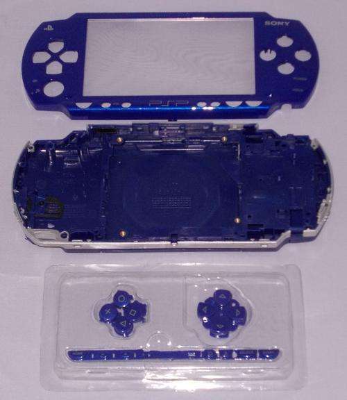 (Priced To Go) PSP 1000 Replacement Housing (Blue)