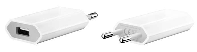 USB Power Adapter Wall Charger Plug / iPhone/ iPod & Amazon Kindle