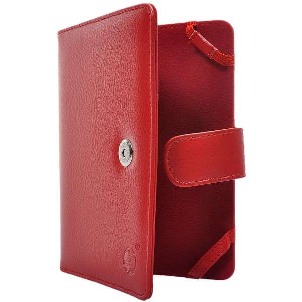 Flip Case Cover for Amazon Kindle 4 (RED)