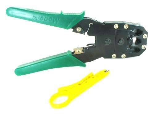 RJ45 RJ11 RJ12 Network Crimping Tool For Lan & Telephone Wire