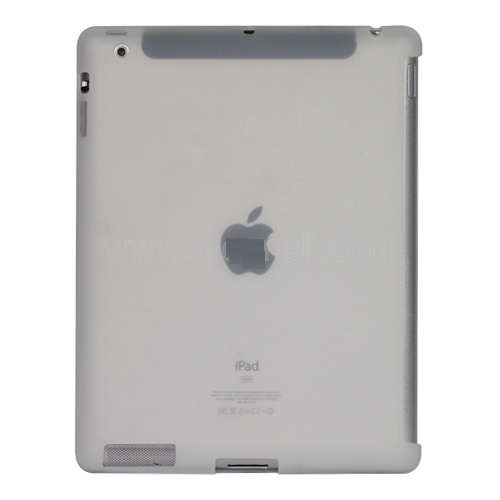 Smart Cover Companion Silicone Case For Apple iPad 2 (Transparent)