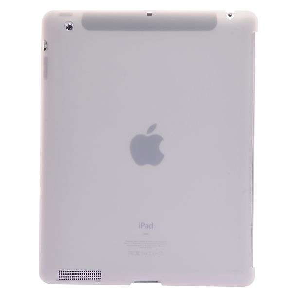 Smart Cover Companion Silicone Case For Apple iPad 2 (Transparent)