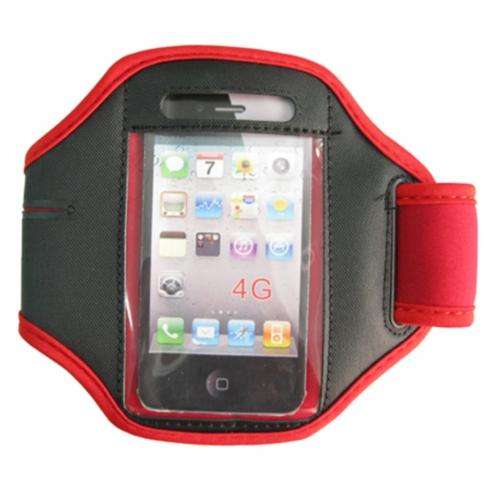 Gym Sport Armband Case for iPhone 2G/3G/3Gs/4G & iPod Touch (Red)