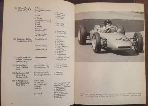 Porsche Sporterfolge 1964