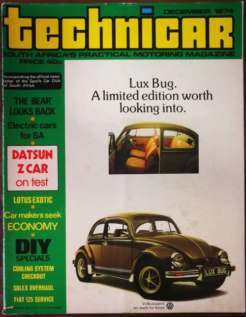 Technicar Magazine December 1974