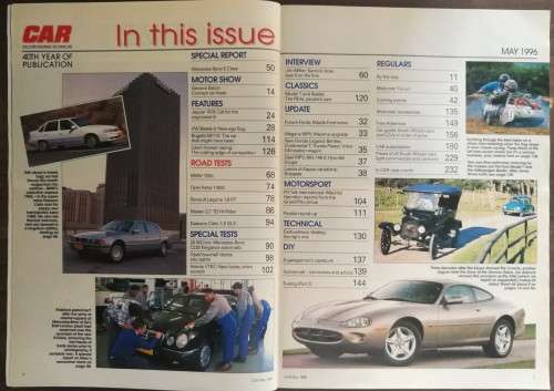 CAR Magazine South Africa May 1996
