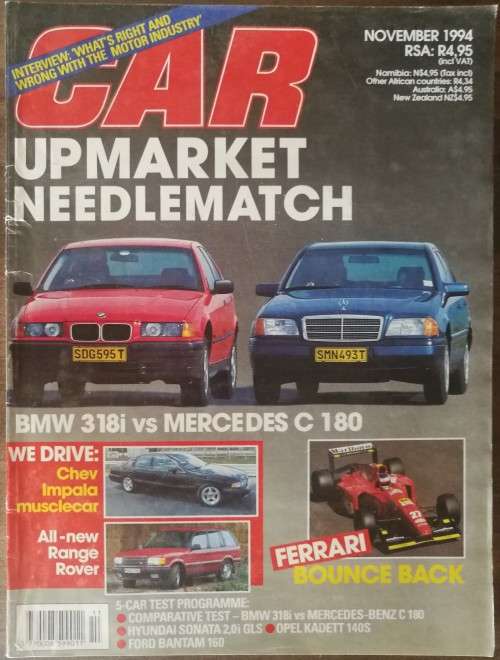 CAR Magazine South Africa November 1994
