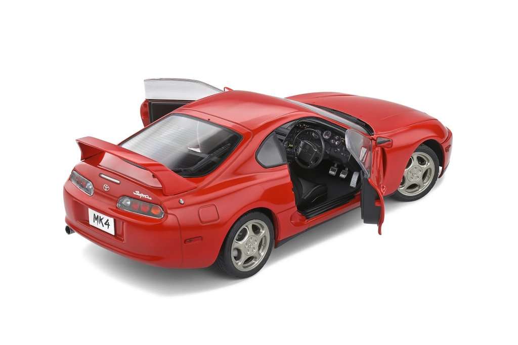 Toyota Supra Mk4 - red (Solido 1/18)