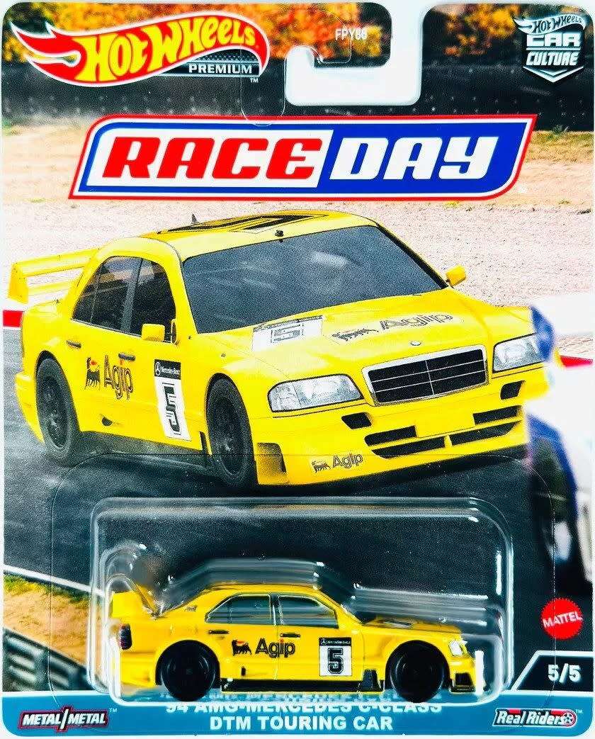 Hot Wheels Race Day `94 Mercedes C-Class DTM Touring Car