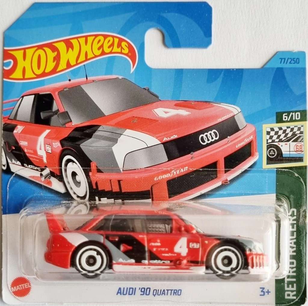 Hot Wheels Audi `90 Quattro (red)