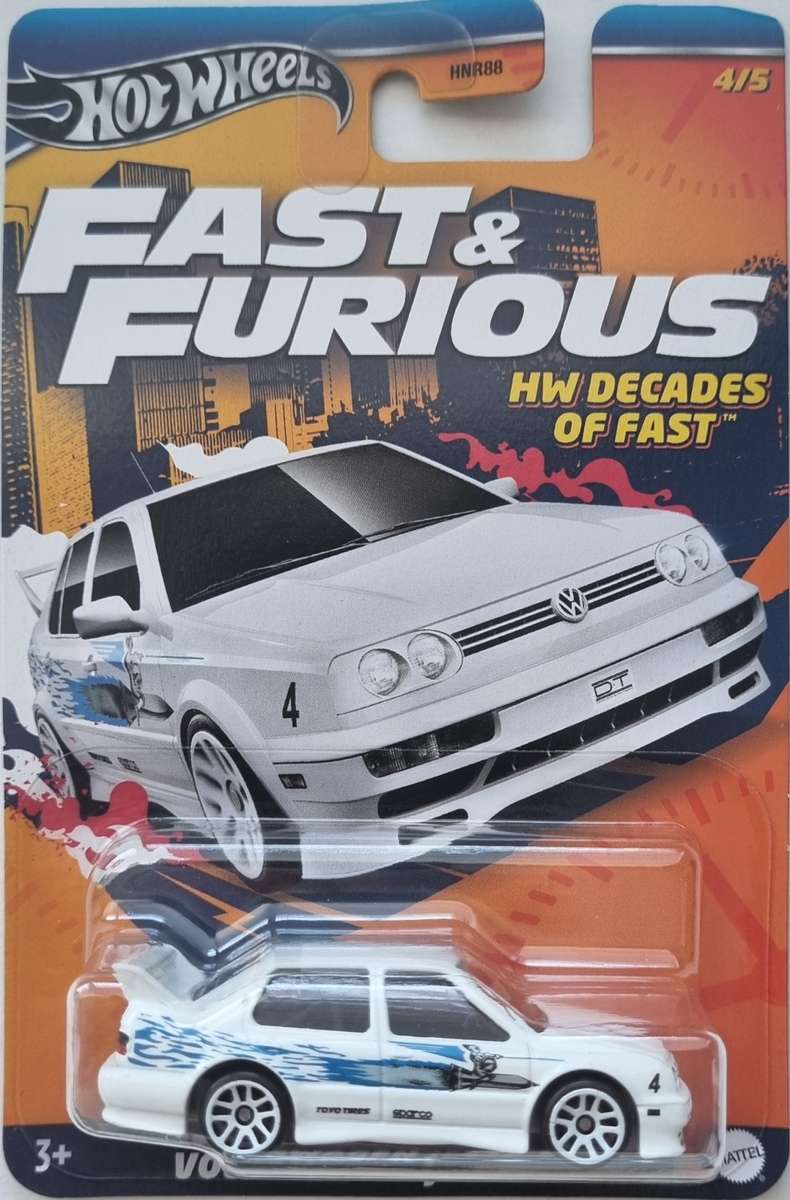 Hot Wheels Fast & Furious Volkswagen Jetta Mk3