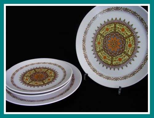 63pc Noritake Progression China Part Dinner Set! Retro!