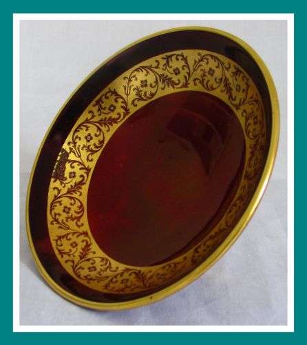 Carlton Ware Rouge Royal Bon Bon Dish! Gorgeous!