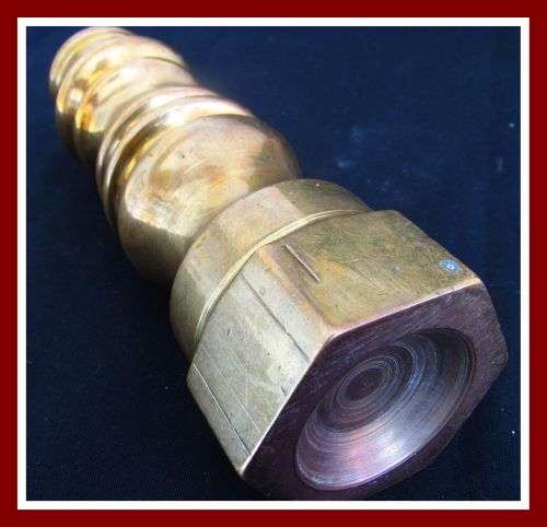 Heavy Brass Candle Holder! Have a Look!