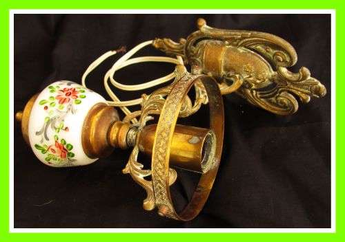 Vintage Brass Wall Light fitting