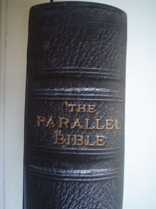 1885 Holy Bible old and collectable