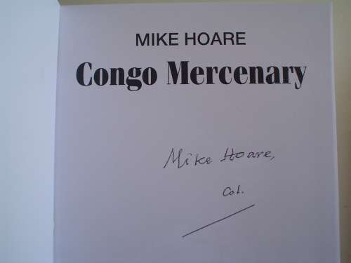 SIGNED: Congo Mercenary - Mike Hoare