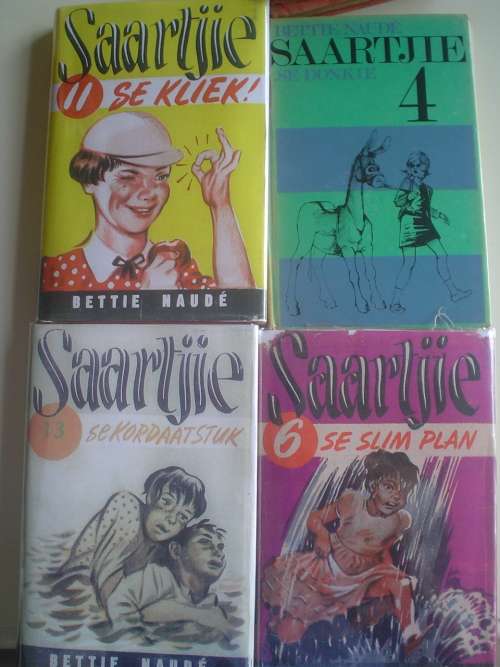 9 x Saartjie boeke - Bettie Naude