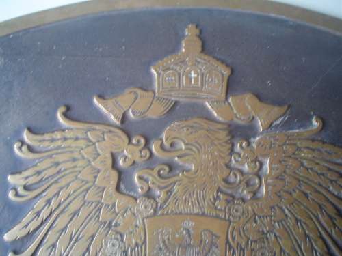 Reichsadler brass German Empire coat of arms large 8 kg plague