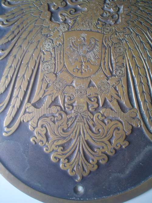 Reichsadler brass German Empire coat of arms large 8 kg plague