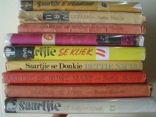 9 x Saartjie boeke - Bettie Naude