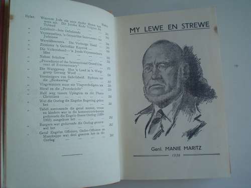 My lewe en strewe - Manie Maritz