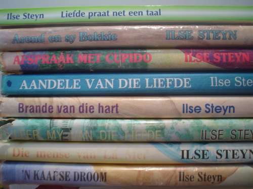 8 x Ilse Steyn boeke hardeband