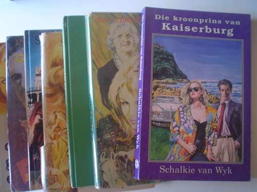 6 x Schalkie van Wyk boeke